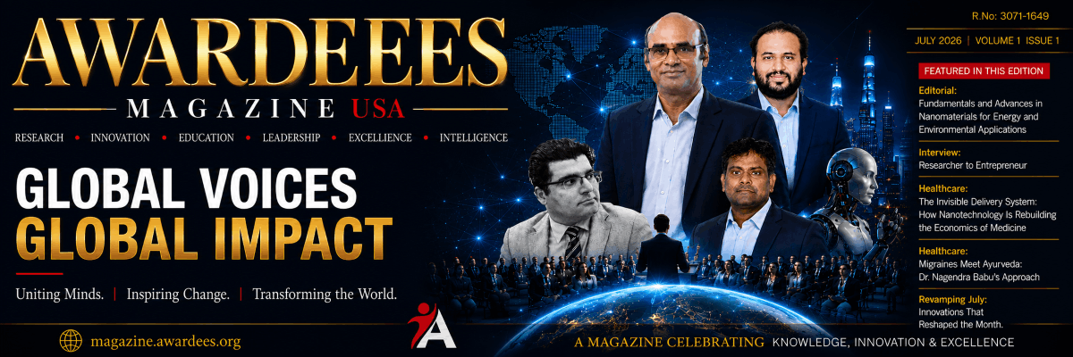 AWARDEES MAGAZINE | Volume 1, Issue 1, July 2026